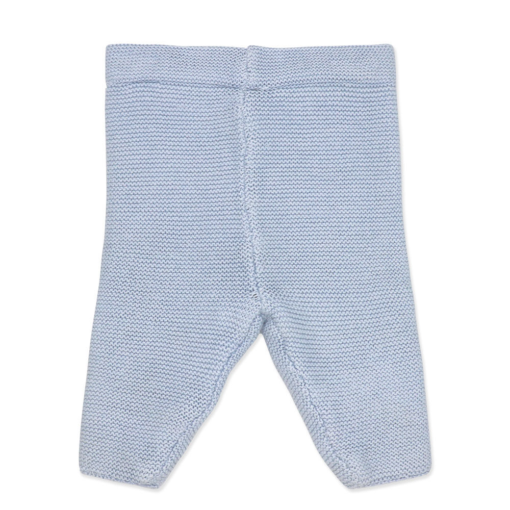 Rock-A-Bye Baby Boutique Blue Knitted 2-Piece Cardigan and Pant Gift Set 0-3M