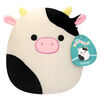 Squishmallows 7.5" - Connor Black and White Cow