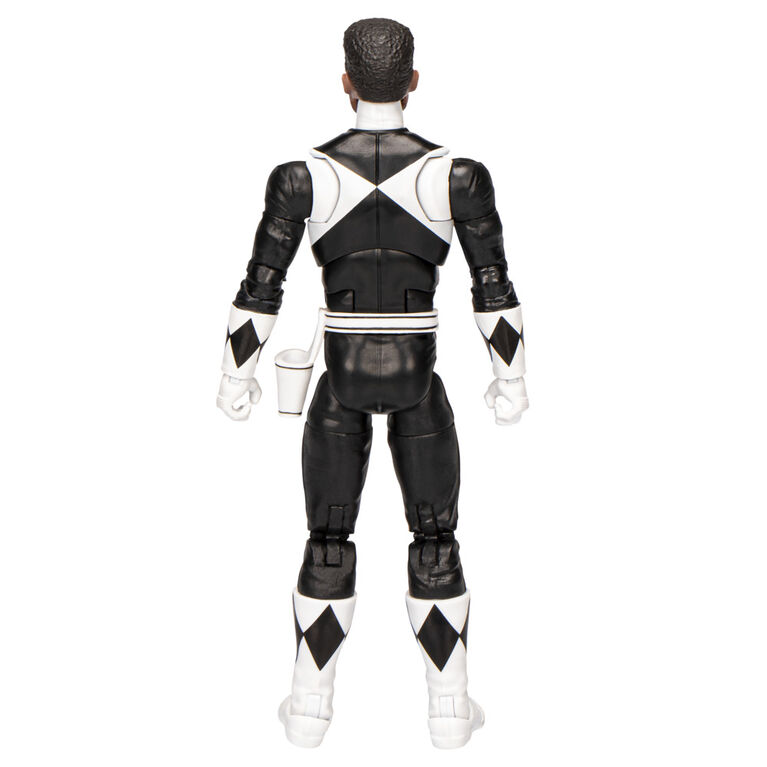 Power Rangers Lightning Collection Remastered Mighty Morphin Black Ranger 6" Action Figure