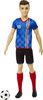 Barbie Soccer Doll, Blonde, #9 Uniform, Soccer Ball, Cleats, Socks