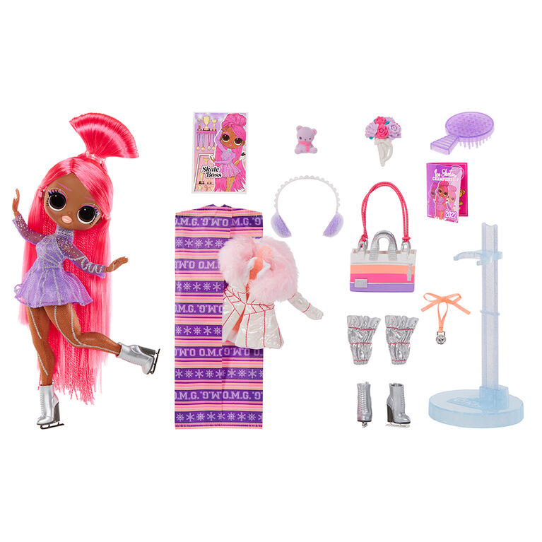 Poupée-mannequin LOL Surprise OMG Sports, Skate Boss, avec 20 surprises