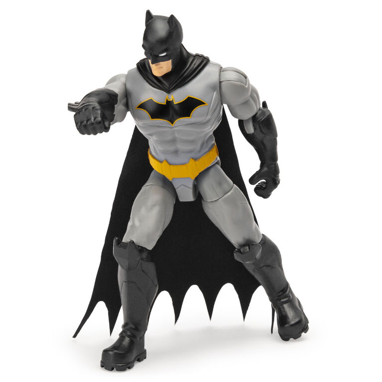 Batman 4-inch Action Figure with 3 Mystery Accessories, Mission 6