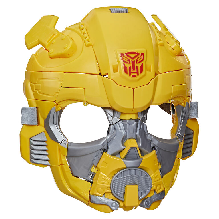 Transformers Toys Transformers: Rise of the Beasts Movie Bumblebee 2-in-1 Converting Mask, 9-inch