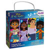 Disney Encanto, 4 Jigsaw Puzzle Bundle 48-Piece Easy Cartoon New Musical Movie Characters with Portable Rope Gift Box