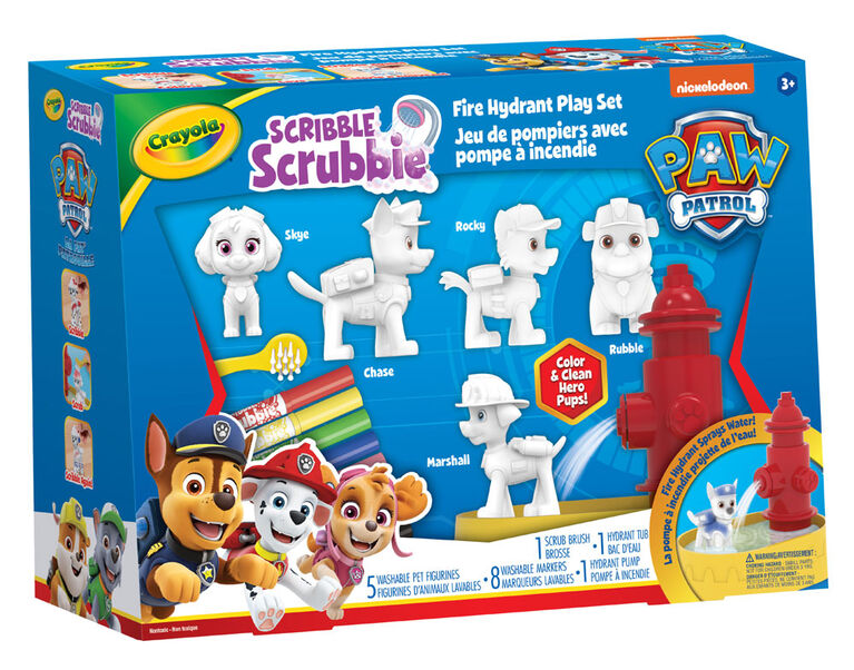Crayola Scribble Scrubbie Pets Paw Patrol Set