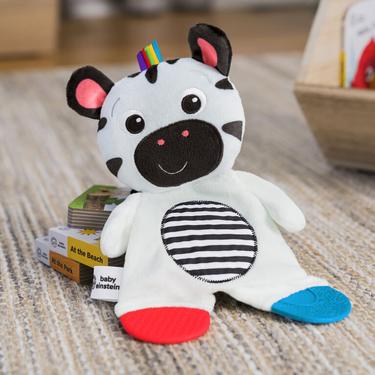 Zen The Zebra Sensory Plush Teether