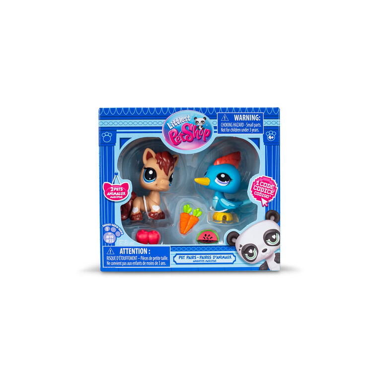 Littlest Pet Shop Pet Pairs Frog & Duck Figure 2-Pack