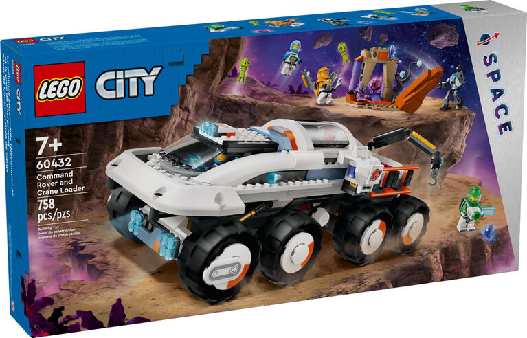 LEGO City Command Rover and Crane Loader Outer Space Toy 60432