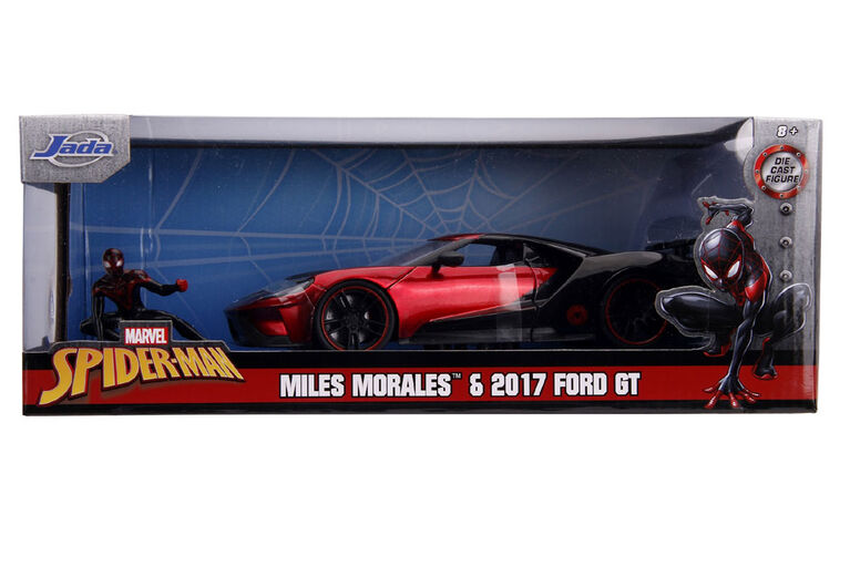 2017 Ford GT avec Miles Morales Figure