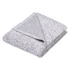 Trend Lab-Couverture pour bébé en tricot gris chiné avec pull-over