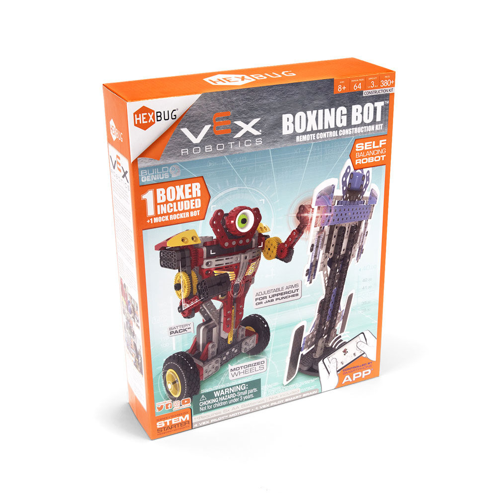 HEXBUG Vex Robotics Balancing Boxing Bots 2-pack Kids RC Construction Kit Stem for sale online 