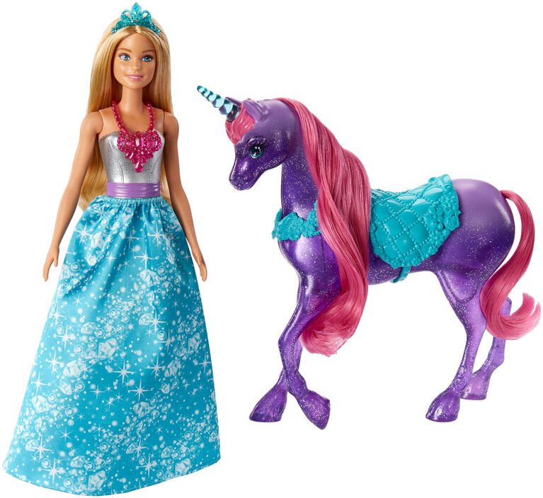 Barbie - Dreamtopia - Poupée Princesse et Licorne. - Notre Exclusivité