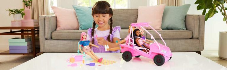 Barbie-Coffret Buggy Les Mystères de Barbie: Détectives de Plage