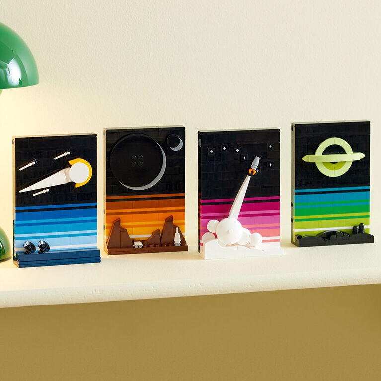 LEGO Ideas Les récits de l'ère spatiale; thème de science-fiction et de constellations 21340