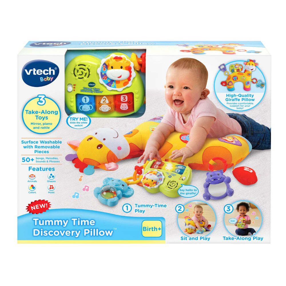vtech tummy time discovery pillow