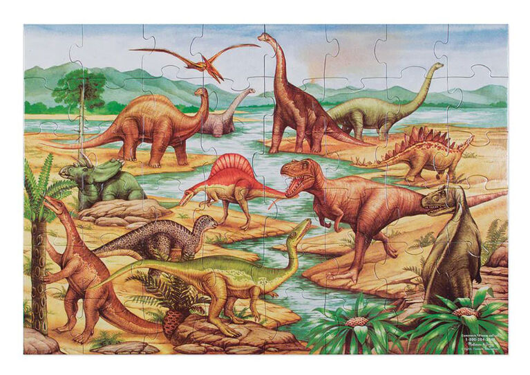 Dinosaurs Floor Puzzle - 48 Pieces