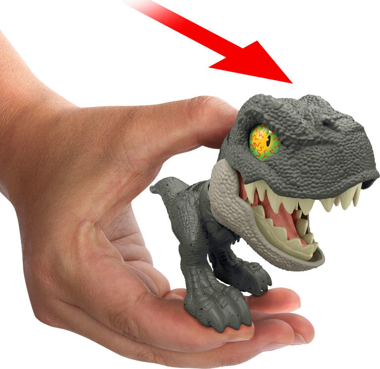 Jurassic World Petits Mordeurs Puissants Dinosaure, chang. yeux
