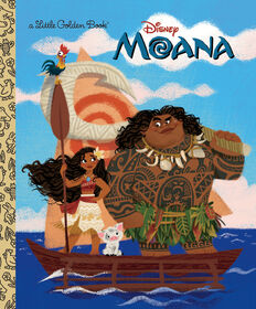 Moana Little Golden Book (Disney Moana) - &Eacute;dition anglaise