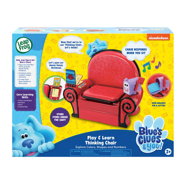 LeapFrog Blue's Clues & You! Play & Learn Thinking Chair - English Edition