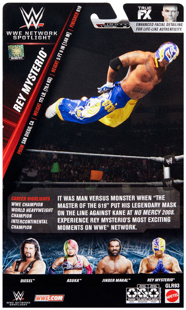 WWE Network Spotlight Rey Mysterio Elite Collection Action Figure