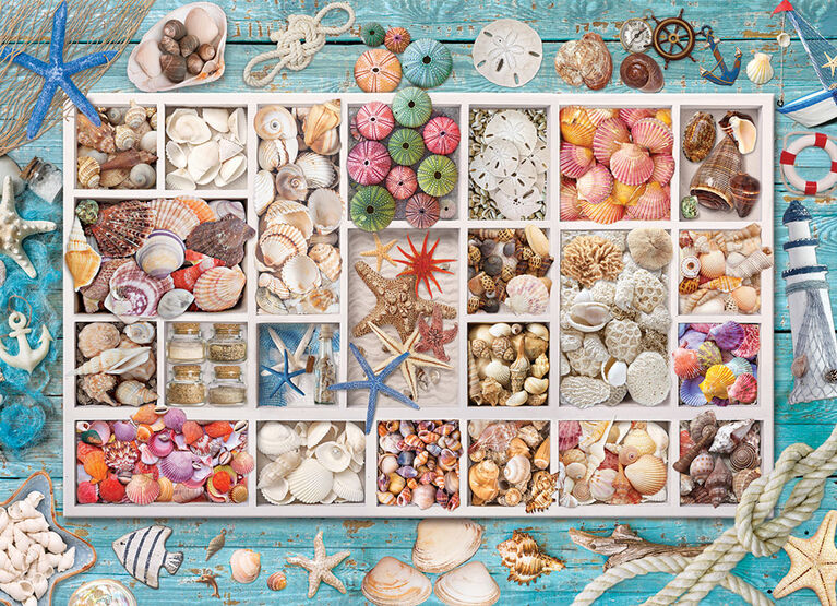 Eurographics Seashell Collection 1000 piece puzzle