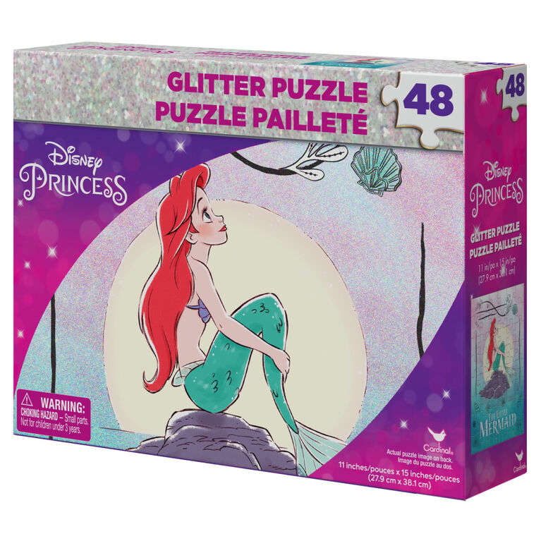 Disney Princess Glitter Puzzle