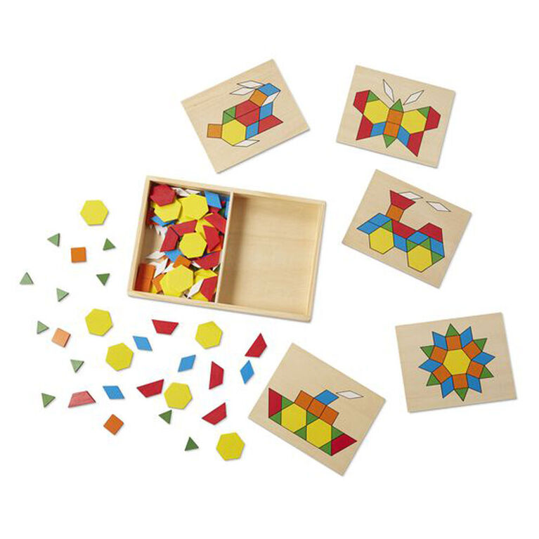 Melissa and Doug Pattern Blocks and Boards