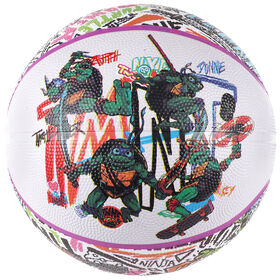 TMNT Graffiti Turtles Basketball Size 6