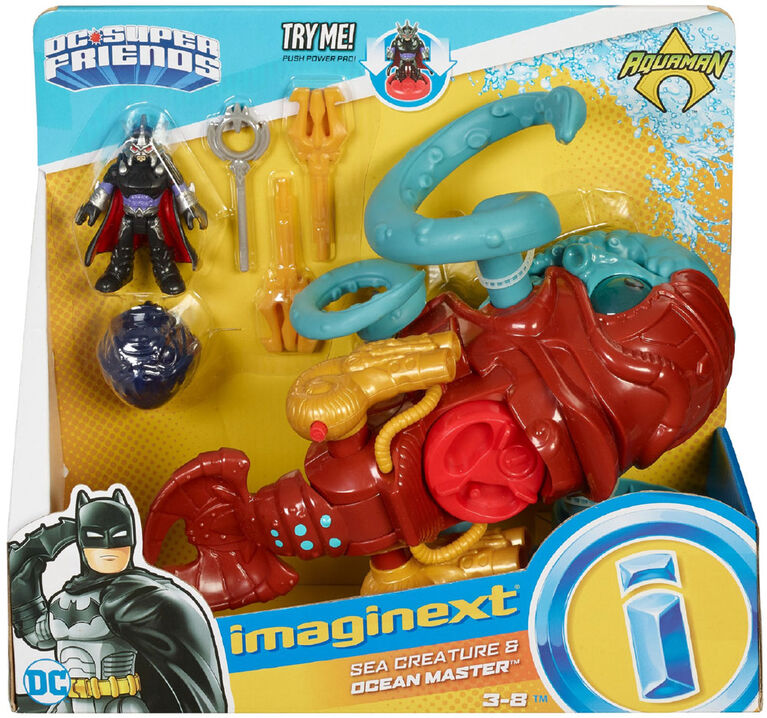 FisherPrice Imaginext DC Super Friends Créature de la mer et