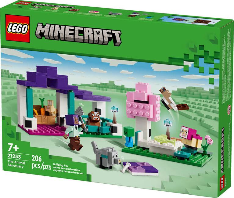 LEGO Minecraft The Animal Sanctuary Gaming Toy 21253