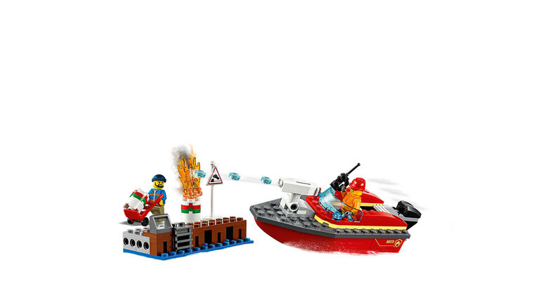 LEGO City Dock Side Fire 60213