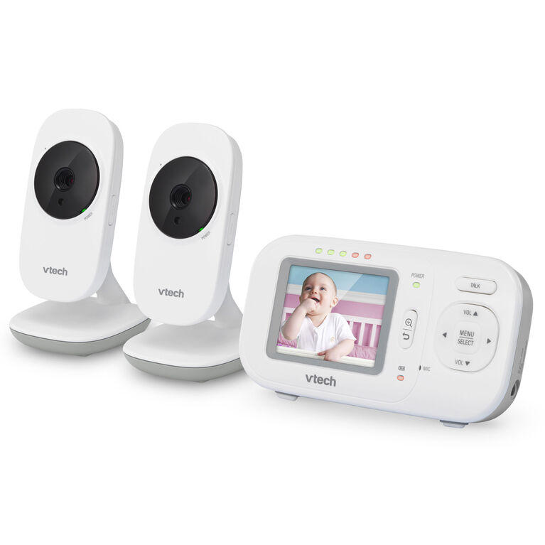 VTech VM2251-2 - 2 Camera Full Colour Video and Audio Monitor - R Exclusive