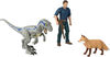 Jurassic World Human and Dino Pack Owen and Mirror Dino