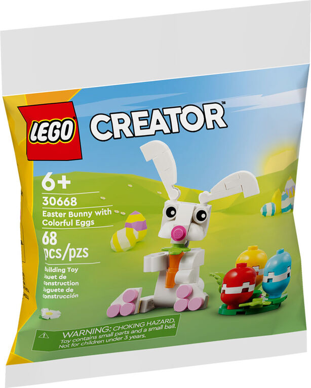 LEGO Creator Le lapin de Pâques avec des oeufs colorés 30668
