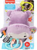 Fisher-Price Baby Stroller Toy Sing & Go Purple Monkey Musical Sensory Plush