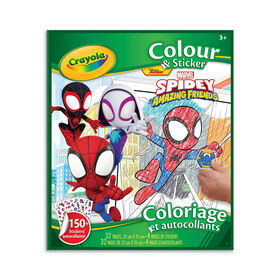 Coloriage et autocollants Crayola, Spidey et ses amis extraordinaires