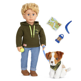 Our Generation - Doll w/ Pet Dog, Elliot & Australian Shepherd