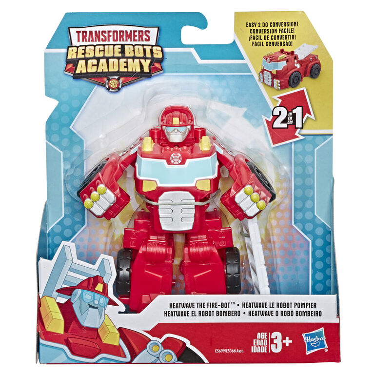 Transformers Rescue Bots Academy  de Heatwave le robot pompier