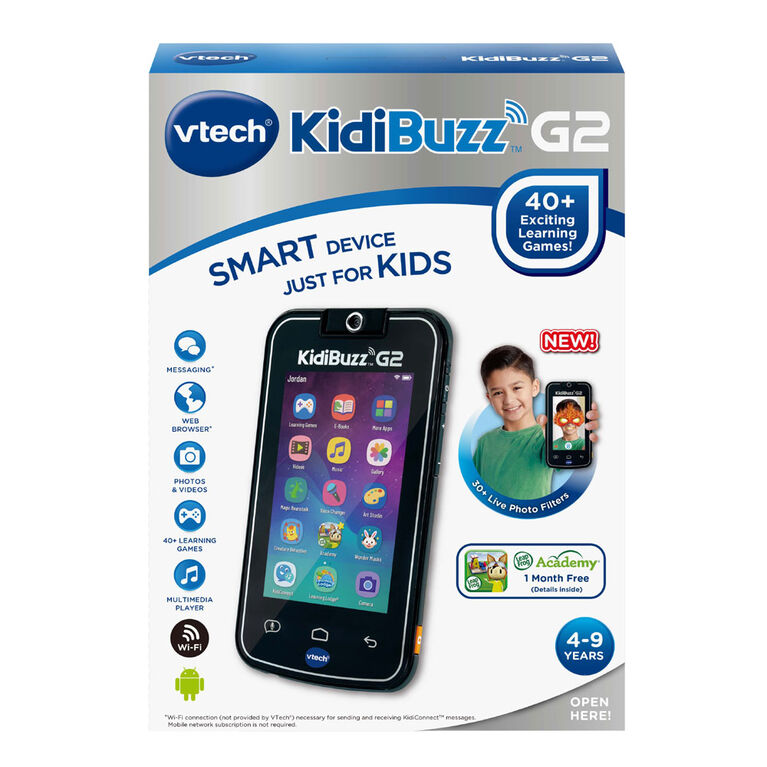 VTech KidiCom Advance - Noir - Édition anglaise