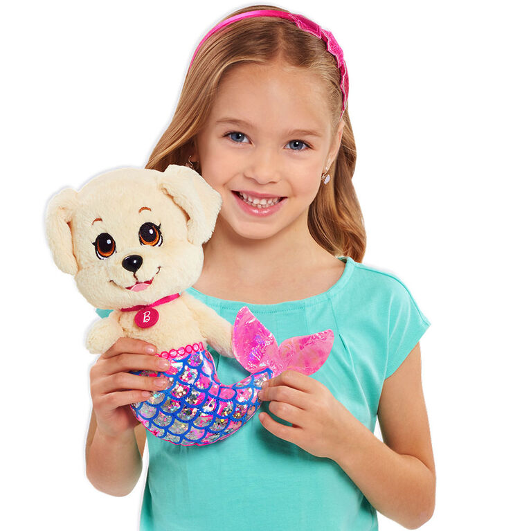 Barbie Dreamtopia Mer Golden Puppy Plush | Toys R Us Canada
