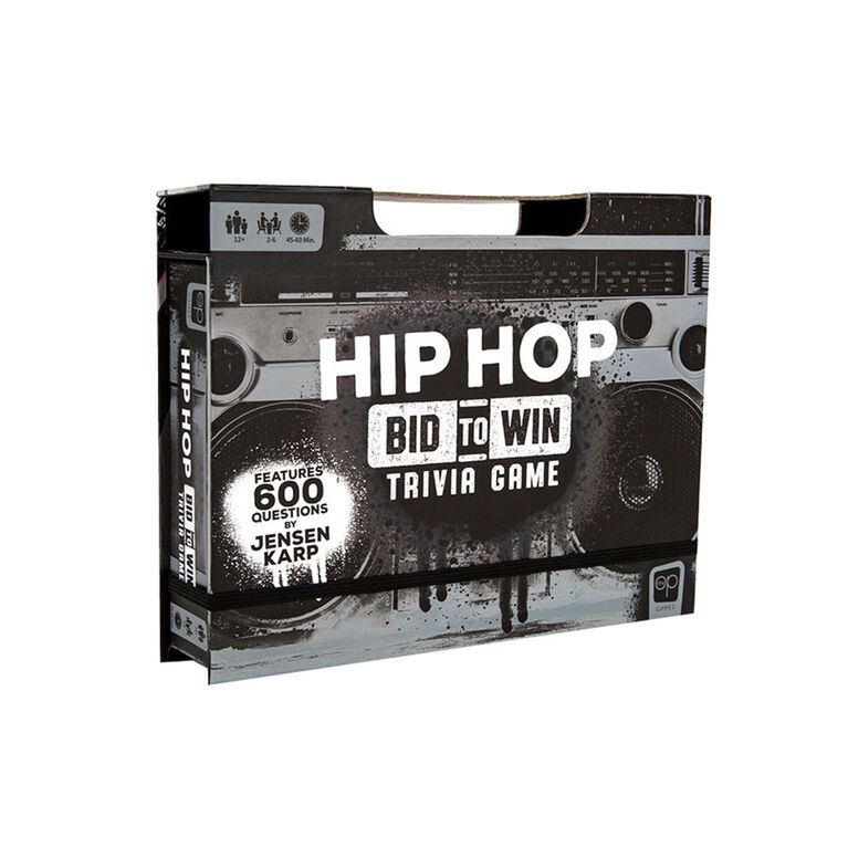 Hip Hop Bid to Win Trivia Jeu De Plateau - Édition anglaise
