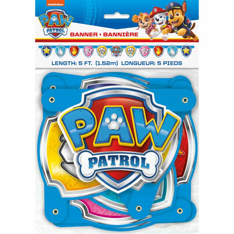 Paw Patrol Grande bannière - Édition anglaise