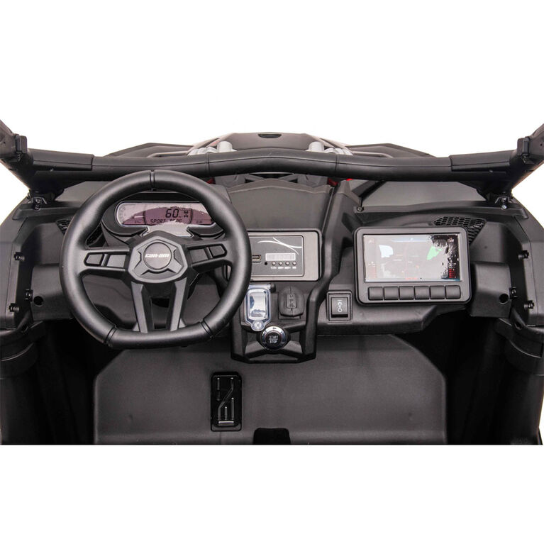 Kidsvip 12V Can-Am Rs W/ Rc- Black - Édition anglaise