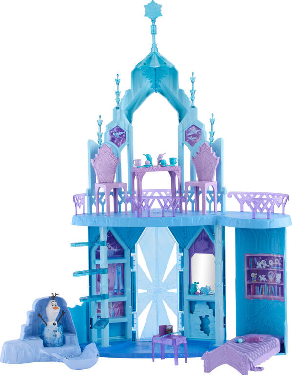 Disney Frozen Elsa's Frozen Ice Palace Castle Playset with Olaf, 5 Play Areas & 21 Accessories Disney Frozen Elsa's Frozen Ice Palace Castle Playset with Olaf, 5 Play Areas & 21 Accessories