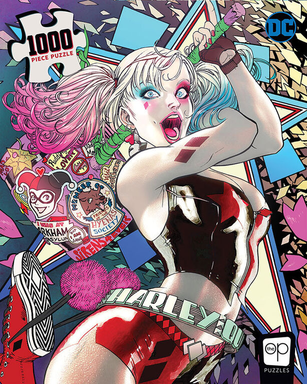 Harley Quinn "Die Laughing" Puzzle 1000 pièces