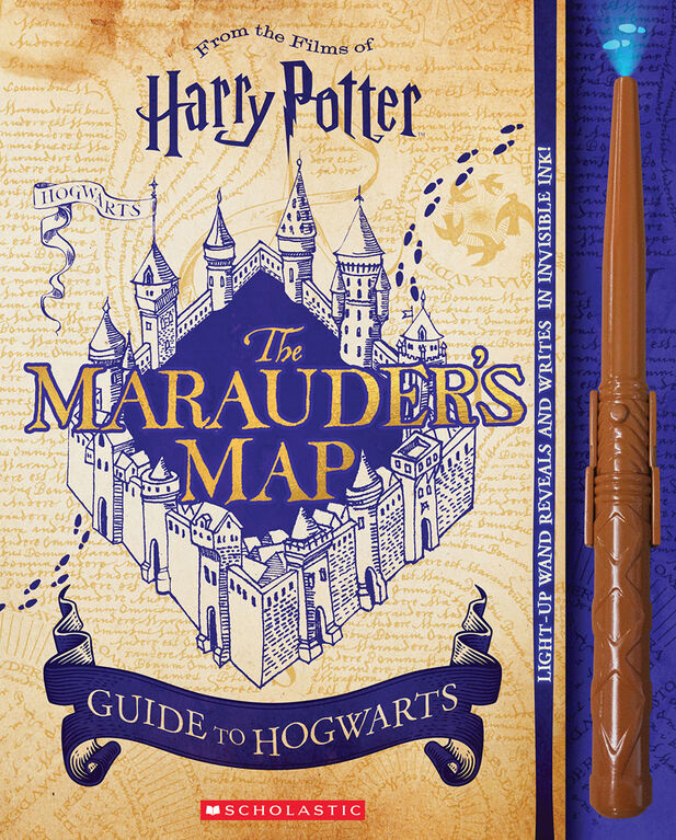 Harry Potter: Marauder's Map Guide to Hogwarts - Édition anglaise