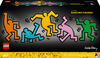 LEGO Art Keith Haring - Figures Dansantes, Décoration de Salon et Ensemble de Construction pour Adultes 31216