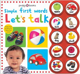 Simple First Words Let's Talk - English Edition
