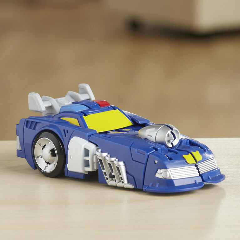 Playskool Heroes Transformers Rescue Bots Academy Chase the Police-Bot Converting Toy