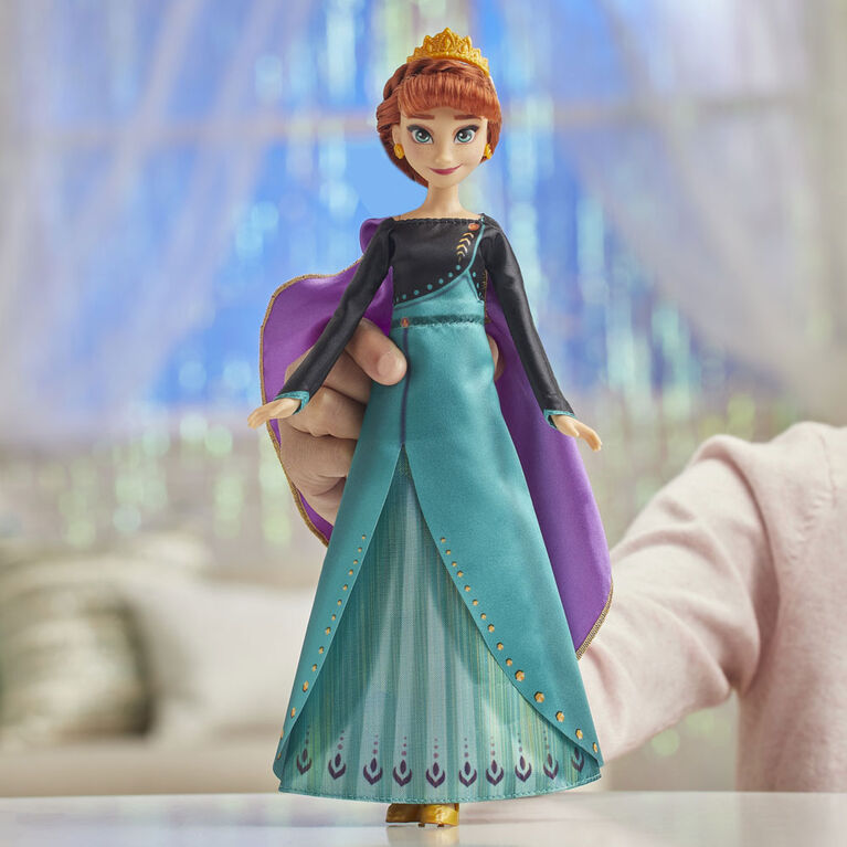 Disney La Reine Des Neiges Poupee Anna Aventure Musicale Edition Anglaise Toys R Us Canada